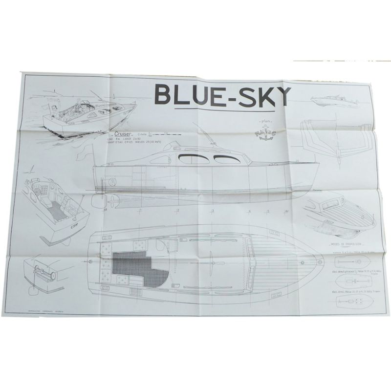 Plan du cruiser Blue-Sky