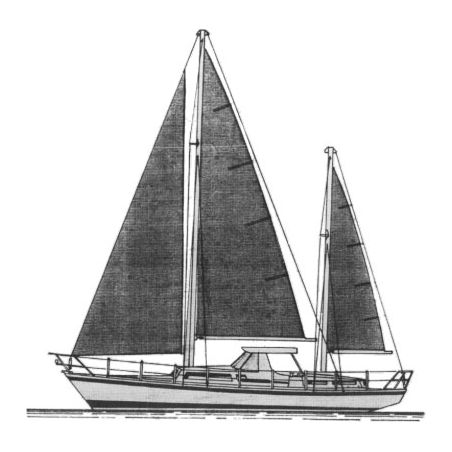 Plan du ketch Altaïr