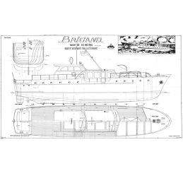 Plan du yacht Le Brigand 2
