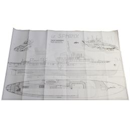 Plan du yacht-paquebot Sphinx 2