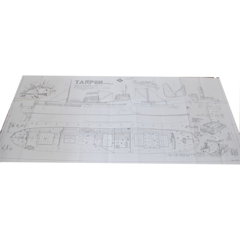 Plan du Tarpon de Marseille