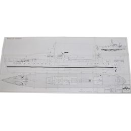 Plan d’un chasseur de sous-marins 2