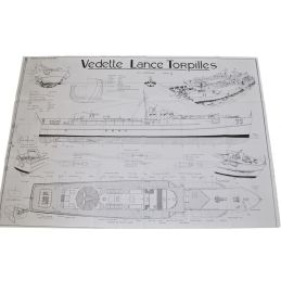 Plan d’une Vedette Lance-torpilles - V.L.T. 2