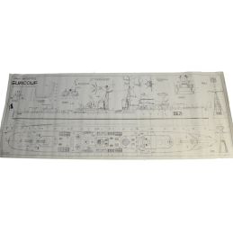 Plan de l’escorteur Le Surcouf 2