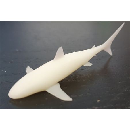 Poissons en résine - REQUIN Bleu
