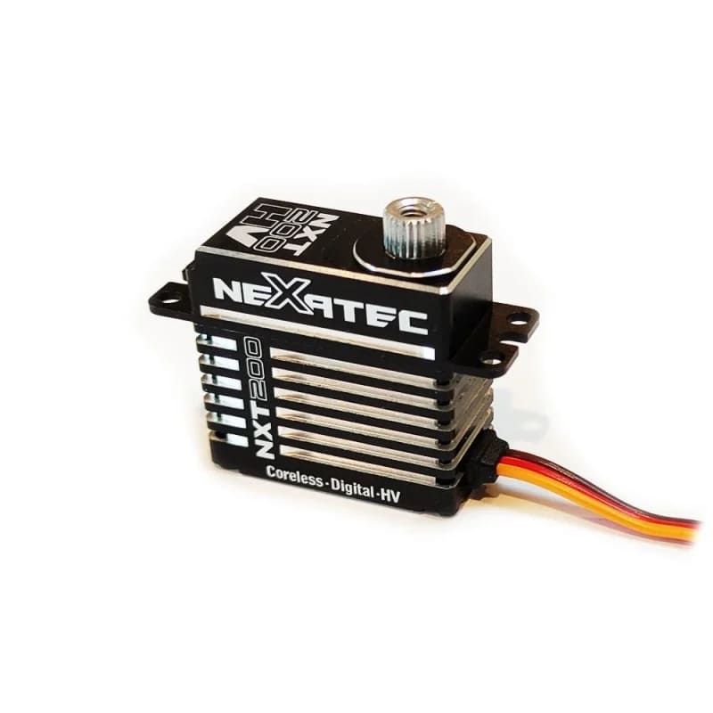 Pack de 4x Nexatec NXT 200-HV servo (23.4g, 15,1kg/cm, 0,10sec/60°)