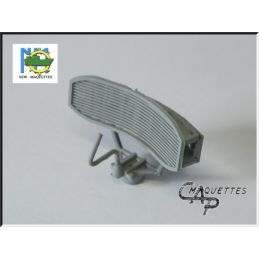 Radar arrière type Surcouf 1/100ème