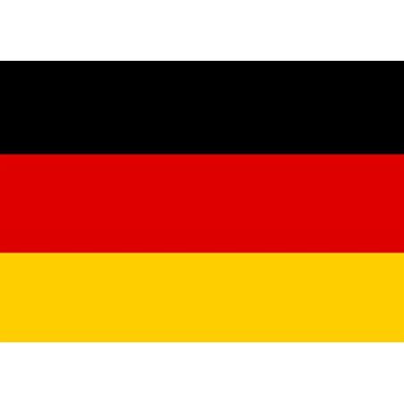 Drapeau de l’Allemagne Pavillon Soie 25 mm
