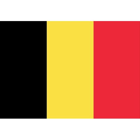 Drapeau de la Belgique Pavillon Soie 35 mm