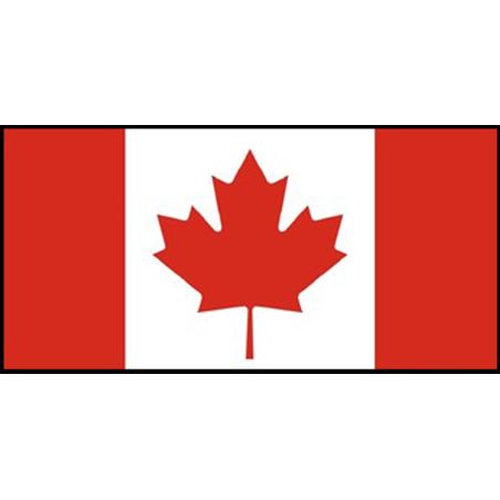 Drapeau du Canada Pavillon Soie 25 mm