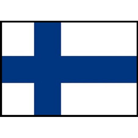 Drapeau de la Finlande Pavillon Soie 35 mm