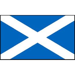 Drapeau de l’Ecosse Pavillon Soie 75 mm