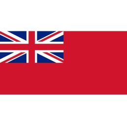 Drapeau du Royaume-Uni - Red Ensign Pavillon Soie 45 mm