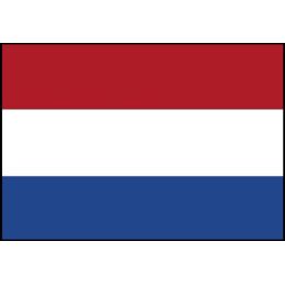 Drapeau des Pays-Bas Pavillon Soie 85 mm