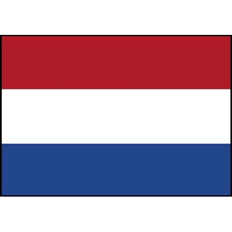 Drapeau des Pays-Bas Pavillon Soie 65 mm