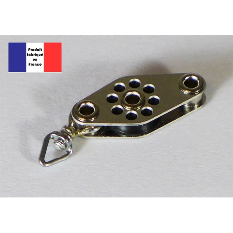 Poulie à Emerillon à Ringot8 mm