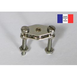 Poulie plat-pont - Série Métal - 8 mm