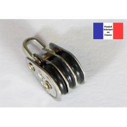 Poulie triple à manille - Série Billes - 10 mm 2