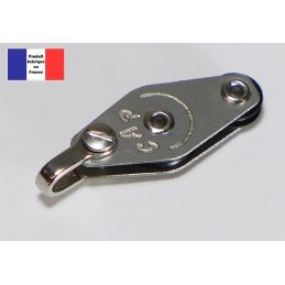 Poulie violon à manille - Série Billes - 10 mm