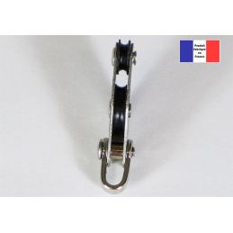 Poulie violon à manille - Série Billes - 10 mm 2