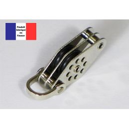 Poulie double à ringots et manille - Série Light - 10 mm 2