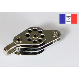 Poulie triple à ringot et à manille - Série Light - 10 mm