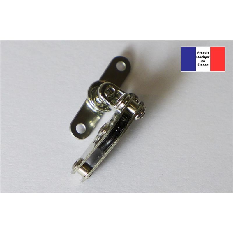 Poulie de renvoi à ringot deux axes - Série Light - 10 mm