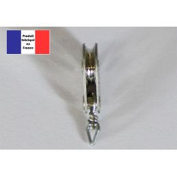 Poulie à émerillon - Série Light à billes - 10 mm 2