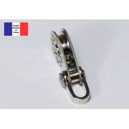 Poulie à manille - Série Light à billes - 10 mm 2