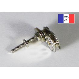 Poulie de renvoi 360° - Série Light à billes - 10 mm 2