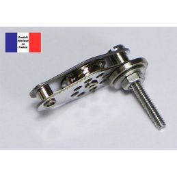 Poulie de renvoi 360° à ringot - Série Light à billes - 10 mm 2