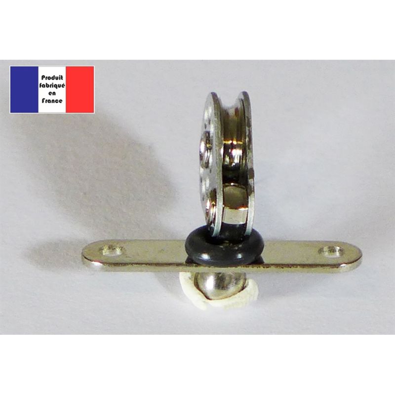 Poulie verticale (sur glissière) - Série Light à Billes - 10 mm