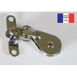 Poulie de renvoi deux axes - Série Métal - 10 mm