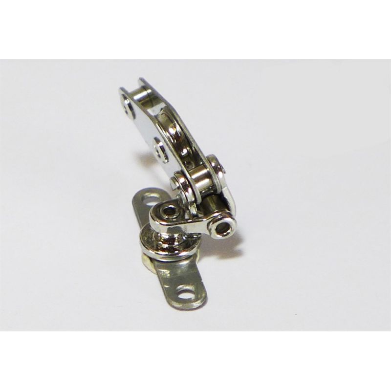 Poulie de renvoi à ringot deux axes - Série métal - 10 mm