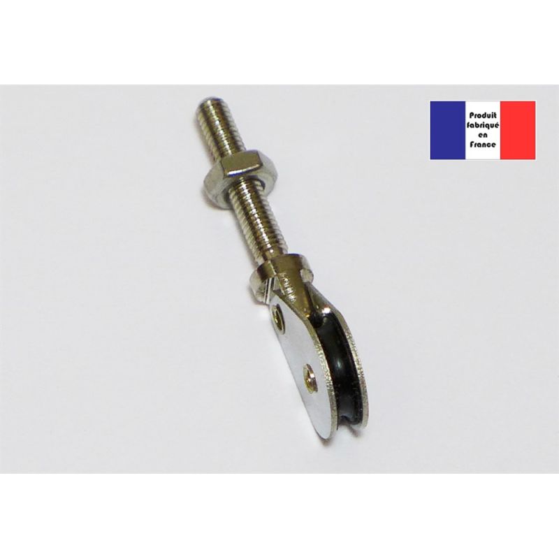 Poulie de renvoi 180° - Série Nylon - 10 mm