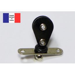 Poulie verticale (sur glissière) - Série Nylon - 10 mm
