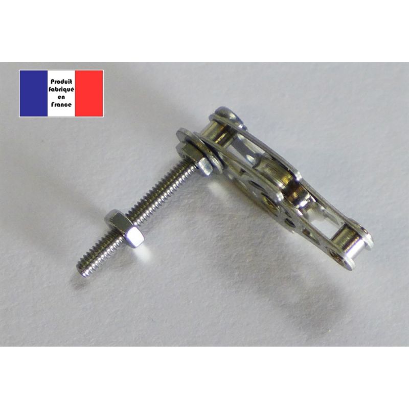 Poulie de renvoi à ringot 360° - Série Race à billes - 10 mm