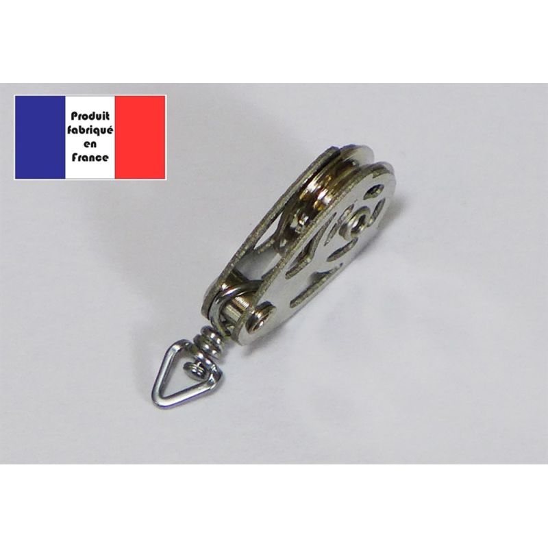 Poulie à émerillon - Série Race à billes - 10 mm