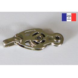 Poulie à manille et violon - Série Race à billes - 10 mm