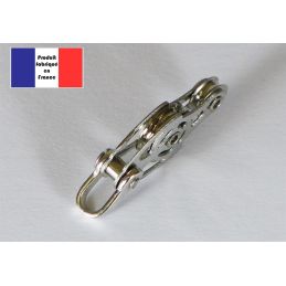 Poulie à manille et violon - Série Race à billes - 10 mm 2