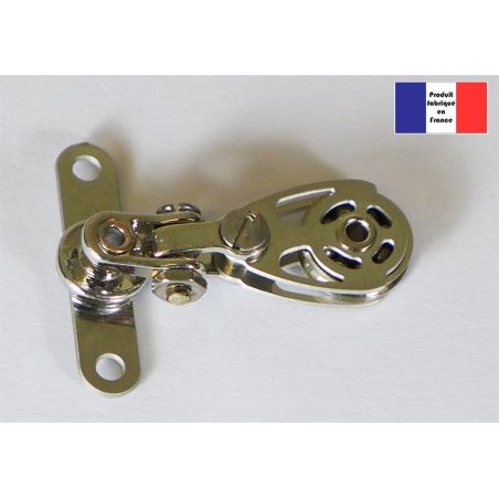 Poulie de renvoi deux axes - Série Race à billes - 10 mm