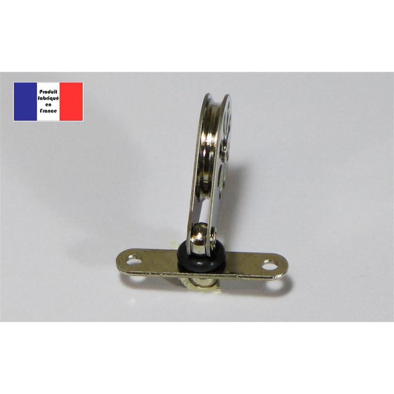 Poulie verticale (sur glissière) - Série Tempest à billes - 15 mm