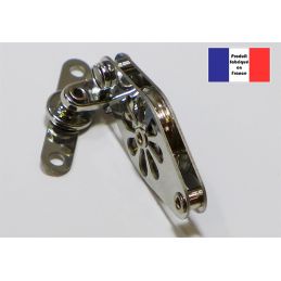 Poulie de renvoi à ringot deux axes - Série Tempest à billes - 15 mm 2