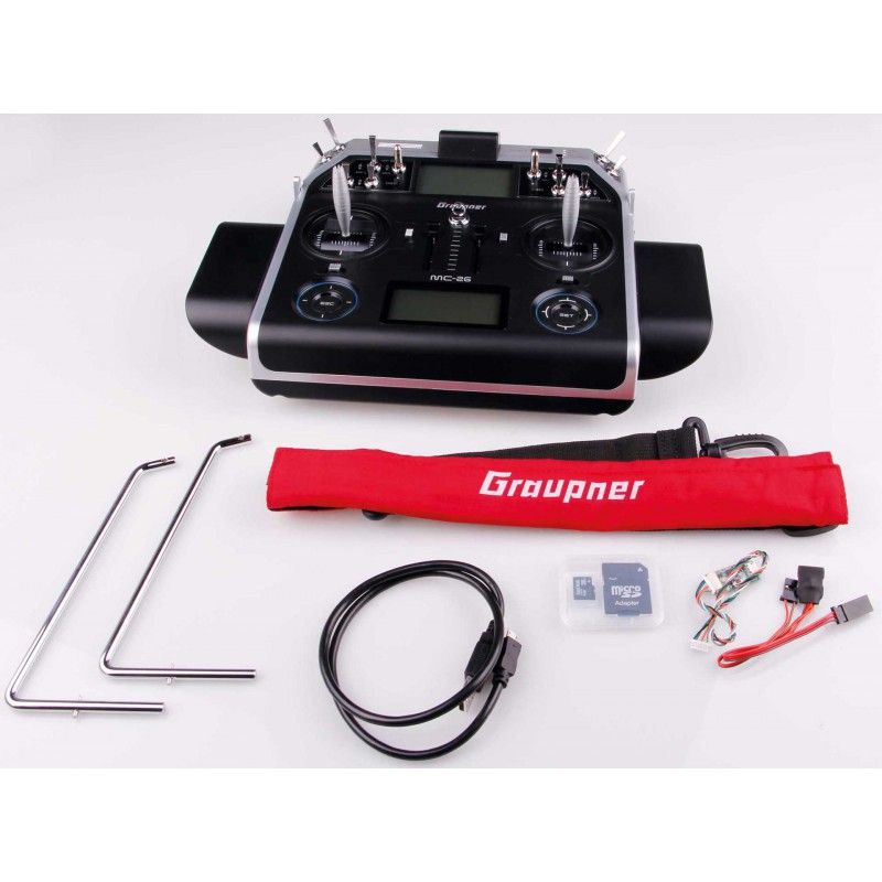 Graupner - Emetteur 2.4 GHz Hott mc-26