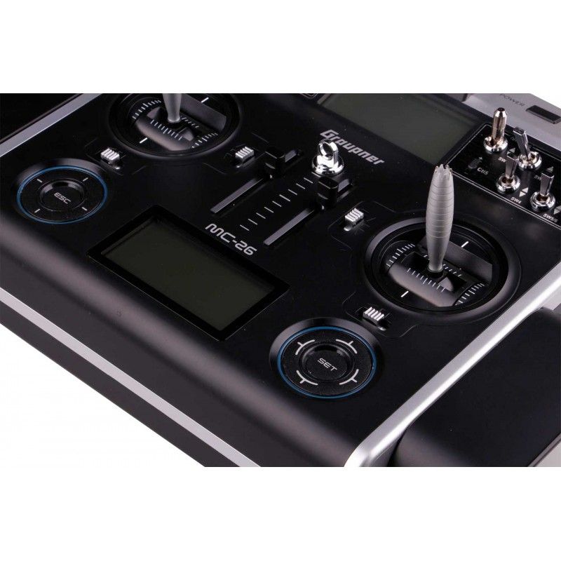 Graupner - Emetteur 2.4 GHz Hott mc-26