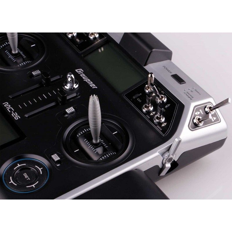 Graupner - Emetteur 2.4 GHz Hott mc-26