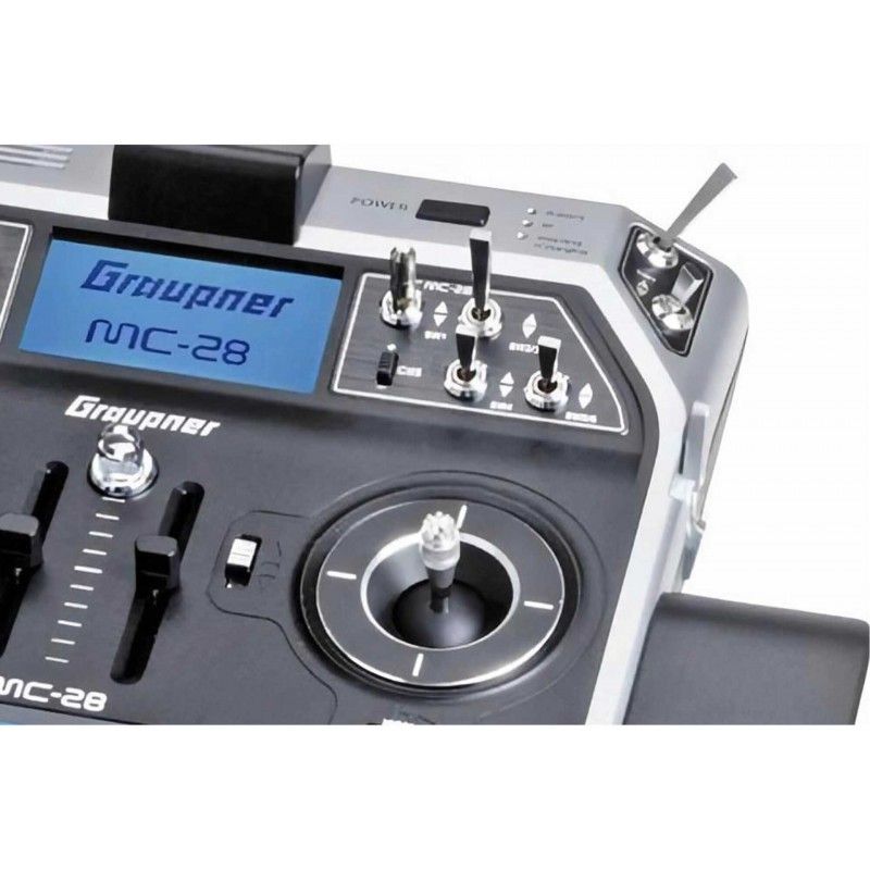 Graupner - Emetteur 2.4 GHz Hott mc-28