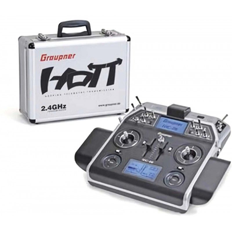 Graupner - Emetteur 2.4 GHz Hott mc-28