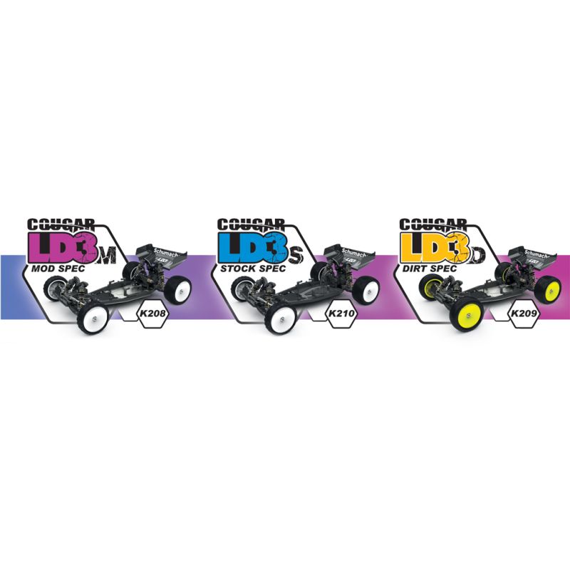 Cougar LD3S - Spécifications de série - Kit | Ventedemodelisme.fr