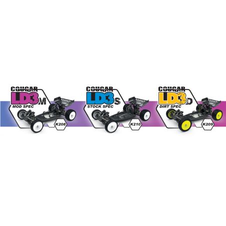 Cougar LD3M - Spécifications de modification - Kit | Ventedemodelisme.fr